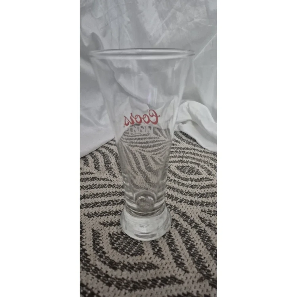Coors Light‎ & Coca-Cola Glasses (Lot of 2) • Barware Set